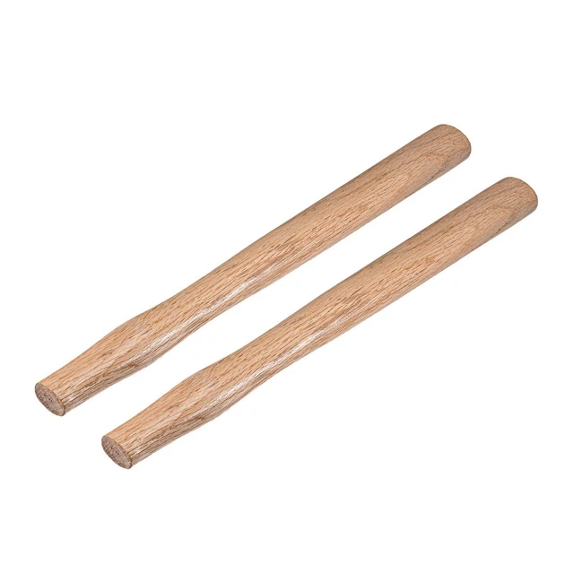 16 pouces Bois Poignée Bois Poignée pour 2 à 4 Lb Ovale Oeil 2 Paquet