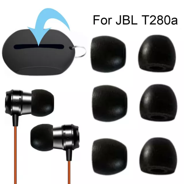 Pouch Memory Sponge Earbuds Cover For JBL E10E+ is100 E1+S200A J33 T280a