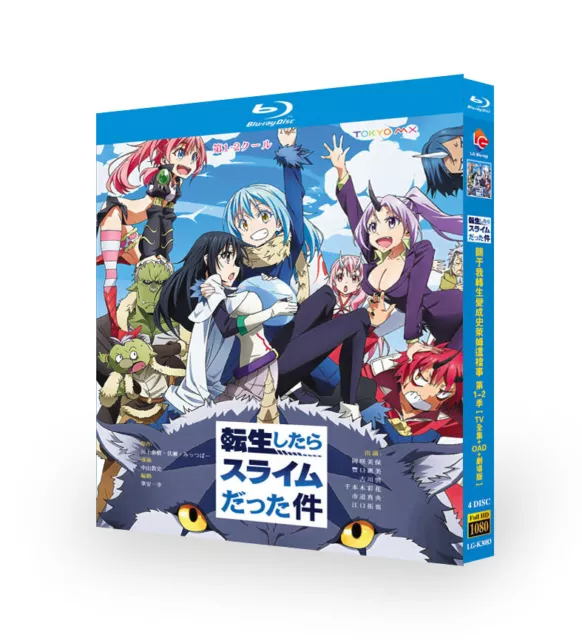 DVD ENGLISH DUBBED Tensei Shitara Slime Datta Ken SEASON 2 +Slime