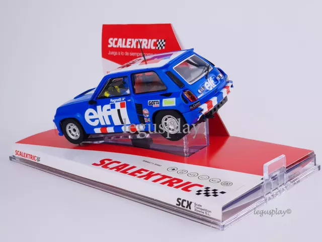 Slot car SCX Scalextric U10479S300 - Renault 5 Turbo #1  "Elf" Ragnotti 3