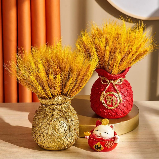 Nouveauté Fleur Vase Planteur Pot Décor À La Maison Argent Sac Forme Bureau