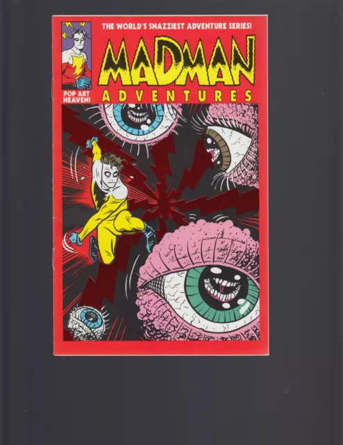 MADMAN ADVENTURES #2.5 RED FOIL ASHCAN (Mike Allred) [Hero Premiere #4] VF+ 1993