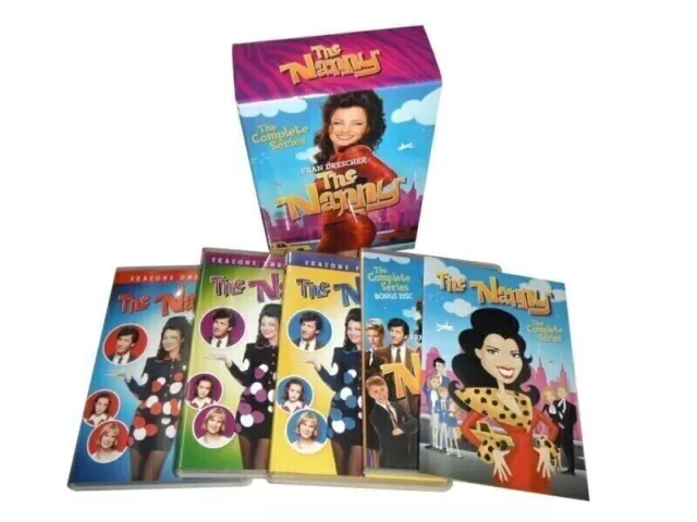 THE NANNY complete series/season 1-6 NEW sealed pack DVD  SEALED FREE POST UK