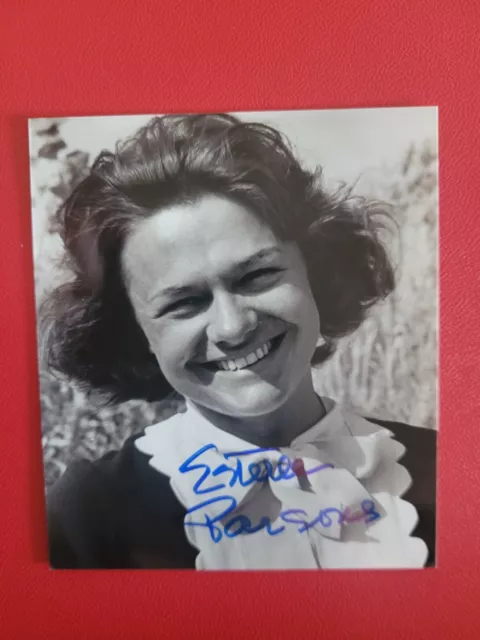 Estelle Parsons + autografo firmato a mano OSCAR BONNIE UND CLYDE