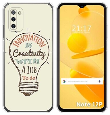 Coque Silicone pour Ulefone Note 12P Design Creativity Dessins