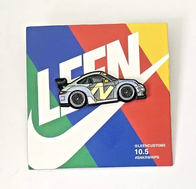 Leen Customs: SNKRWHIPS~ Porsche 997 Limited Edition Enamel Pin #142/150