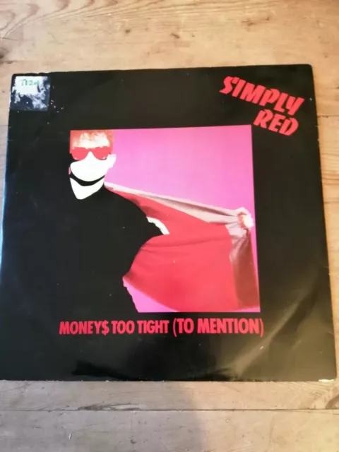 Simply Red - Money's Too Tight (To Mention) - 1985 Vinyl 12" Single