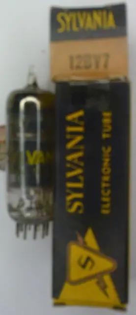 12BV7 NOS vacuum tube Sylvania pentode