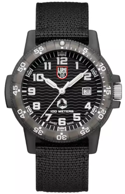 Orologio da uomo Luminox Leatherback SEA Turtle Giant ECO #tide cinturino rPET XS.0321.ECO