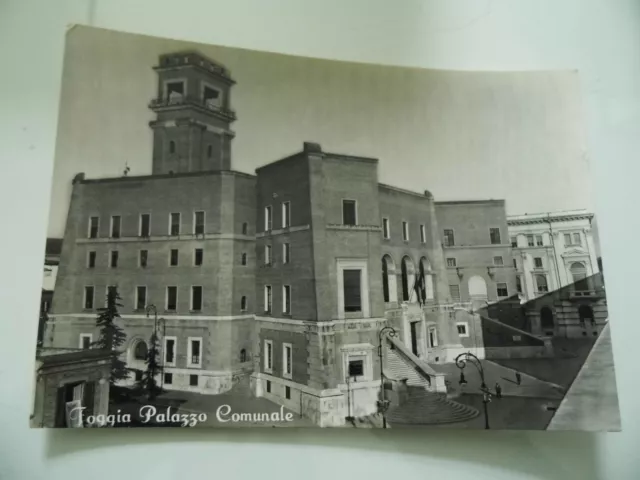 Cartolina Viaggiata "FOGGIA Palazzo Comunale"  1951