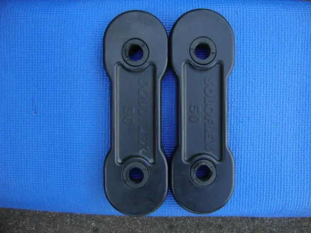 SoloFlex - Pair of 50lbs Resistance Weight Bands (100lbs total) OEM - No Cracks