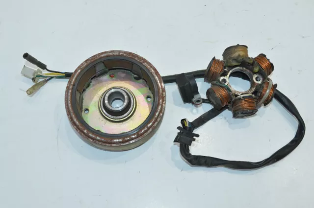 Sym Megalo 125 Lima Lichtmaschine Stator Polrad Rotor Schwungrad Zündung Motor