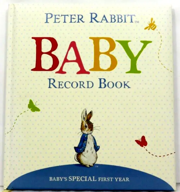 Peter Rabbit BABY Record Book Baby's SPECIAL First Year Memories Keepsake Diary