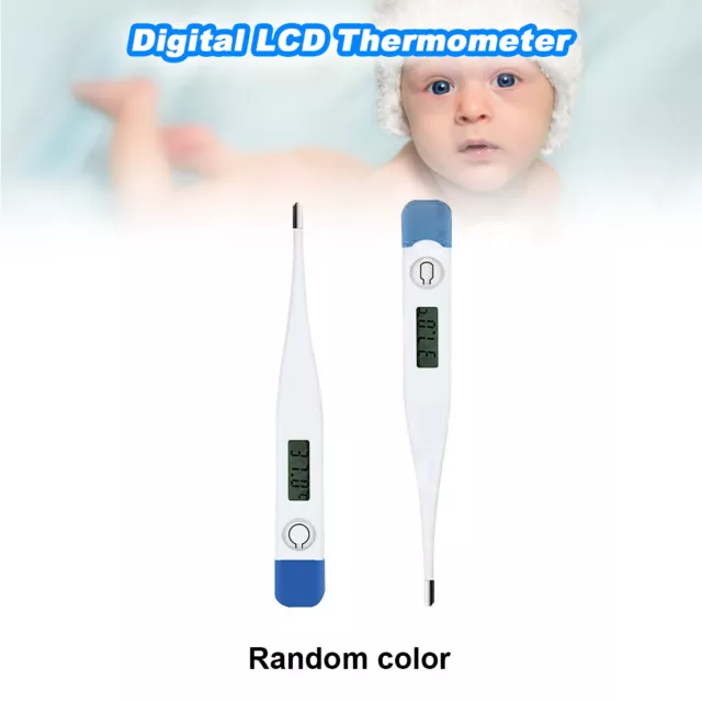 Digital Oral Thermometer Medical Adult Kids Safe Body Mouth Temperature New