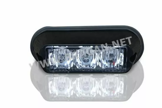 12v 24v White Strobe Flashing LED Lights Breakdown Recovery Lamps Single Truck