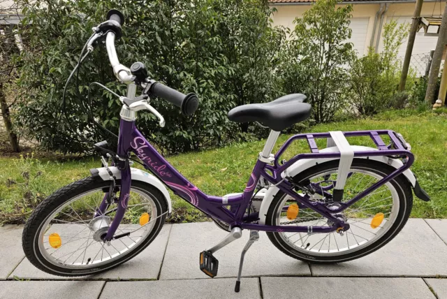 Puky Skyride 20-3 20" Zoll Kinder Fahrrad Alu Lila Purple 3 Gang Nabenschaltung