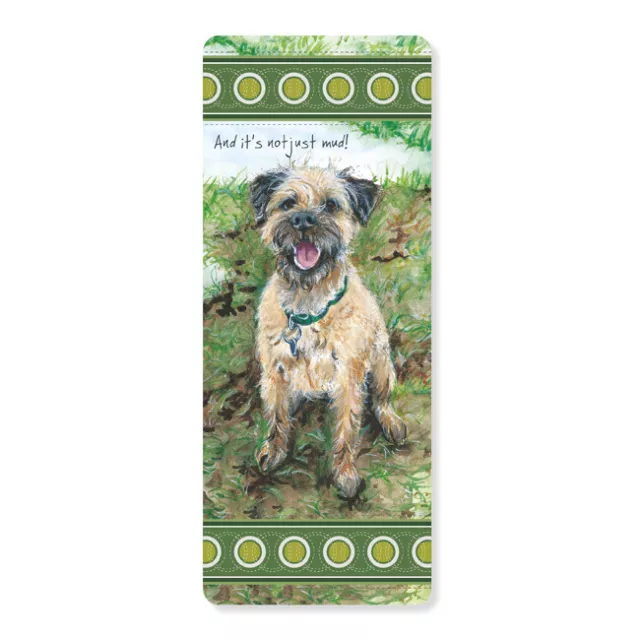 Little Dog Laughed Border Terrier Bookmark Gift Idea Perfect Book Lover Gifts