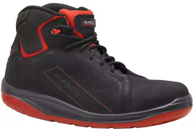 S3 Gym Chaussures de Sécurité, Cuir Nubuck, Ergo-Safe, Léger de Santé
