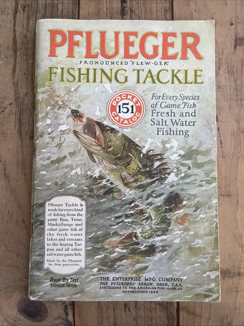 Leurre De Pêche Vintage Pflueger - Cuillère Flash Limper International #7, Comme Neuf