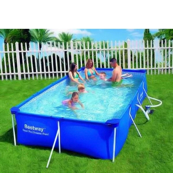 BESTWAY SWIMMINGPOOL AUFSTELLPOOL Pool Gartenpool Set 4x2m rechteckig ...