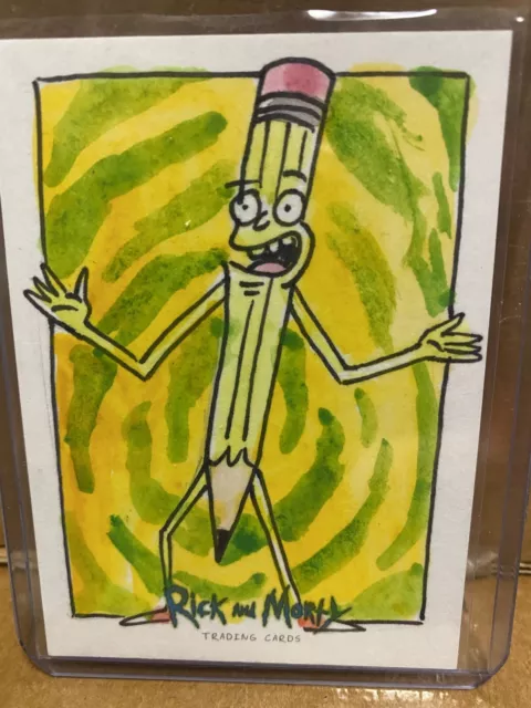 2018 Cryptozoic Rick and Morty Sketch Cards 1/1 KATE CARLETON ARTIST PROOF