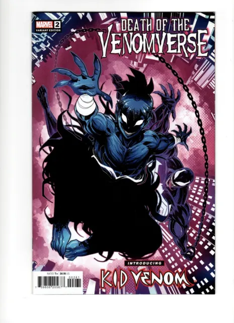 Death Of The Venomverse #2 Vecchio Variant 1st App Of Kid Venom (Marvel 2023) NM