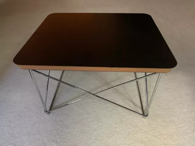 Vitra Eames Occasional LTR Side Table Original Black Mint