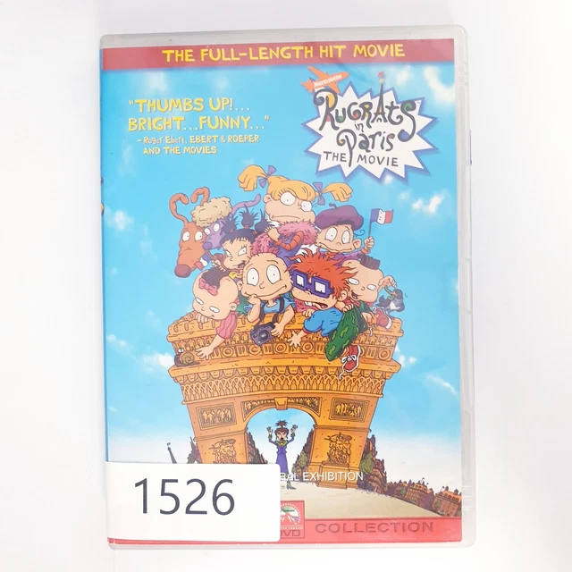  RUGRATS IN Paris The Movie DVD Region 4 PAL FREE postage
