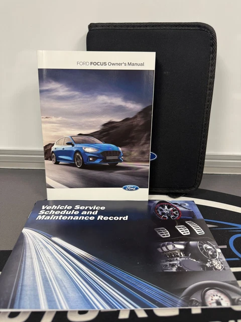 Genuine Ford Focus Driver's Handbook & Owner's Manual – For 2018 To 2022 Models (UK Edition)