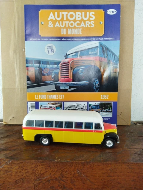 Autobus / Autocars Du Monde N°092 échelle 1/43 Hachette - Neuf