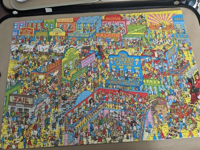 Paul Lamond Wheres Wally In Town Puzzle 100 Piece Red