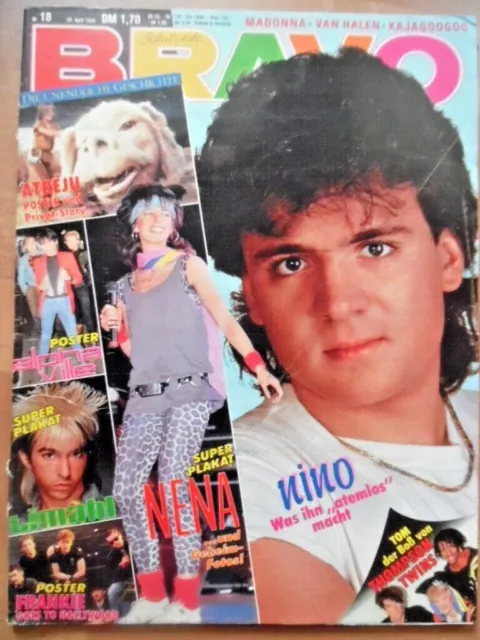 BRAVO 18 - 1984 Nena Limahl Alphaville FRANKIE Madonna UDO Atreju Nino Kajas Nik