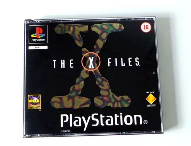 "The X Files" Big Box 4 Disques Complet Avec Notice Fra Jeu Ps1 Playstation Fox