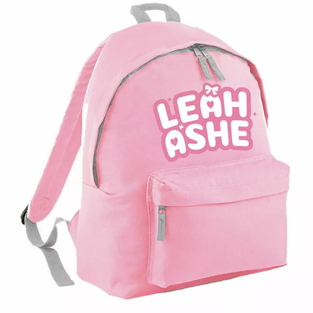 Leah Kids School Bag Ashe Youtuber American Gamer Boys Girls BackPack