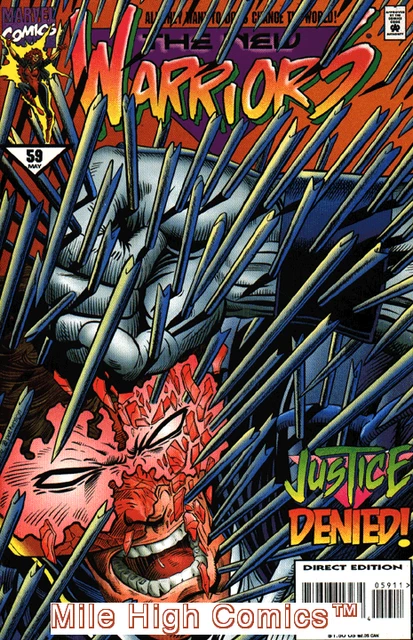 NEW WARRIORS (1990 Series)  (MARVEL) #59 Fine Comics Book