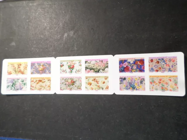 Frankreich 2021, Heftchen Briefmarken Selbstklebend Motive Blumen Neu , MNH