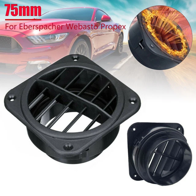 75mm Heater Pipe Duct + Warm Air Outlet Vent T-Shaped/Y-Shaped Tee Telescopic Hose For Webasto For Eberspacher For Heater