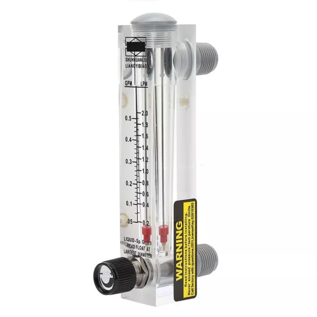 LZM-15T Compteur de débit liquide de l'eau Rotamètre