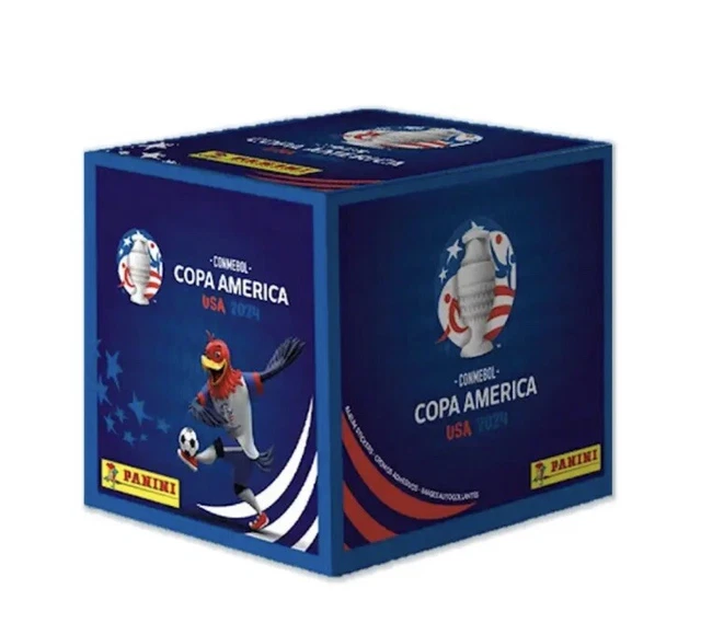 PANINI COPA AMERICA 2024 Album and Sticker Box (50 packs) Brazil