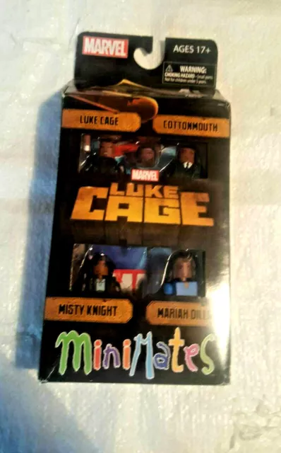 Minimates Marvel Defenders Netflix Luke Cage Set scatola figure