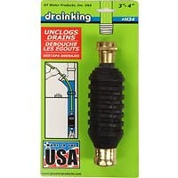 Gt Water Products H34 Drain Open&Cleaner- 0.75 In.