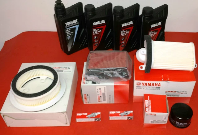 2008-2011 Yamaha T-MAX 500 Air Filter & Oil Cutting Kit - Bardahl XTC C60 Service Kit