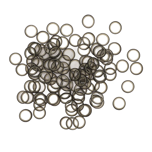 (Le Noir)500pcs élastiques Orthodontiques élastiques De Dents Portables