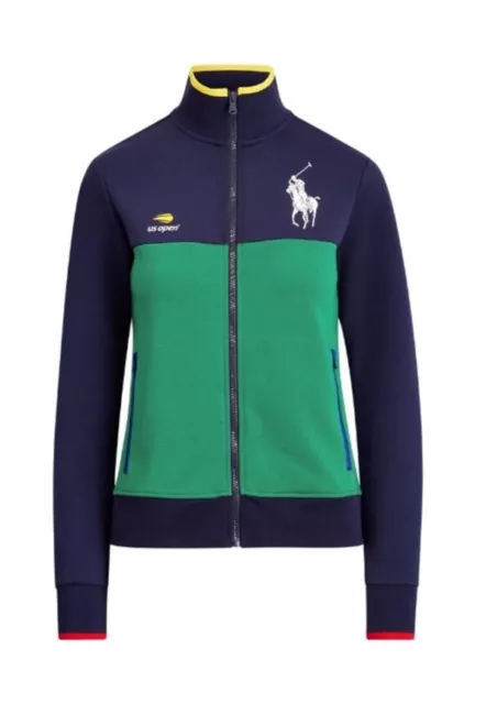 NWOT Polo Ralph Lauren US OPEN Jacket  color block with x-large pony $150