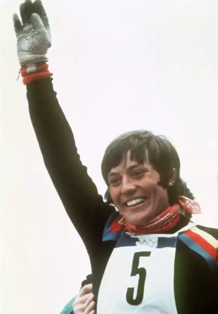 Rosi Mittermaier German Alpine Ski Olympic Gold Medal Winner OLD PHOTO 36