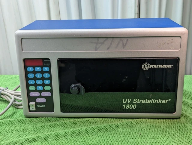 Stratagene Stratalinker 1800   400071-04 UV Crosslinker NO UV SENSOR