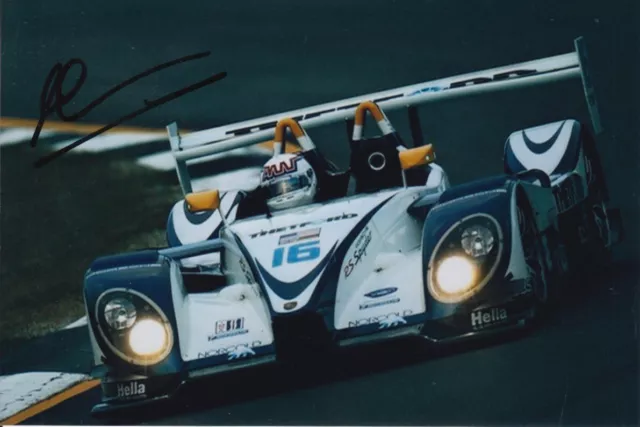 Andy Wallace Hand Signed 6x4 Photo - Le Mans Autograph 1.