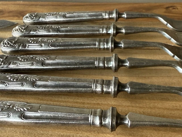 ANTIQUE JAMES DIXON & Sons Sheffield Silver Plate Cutlery Set