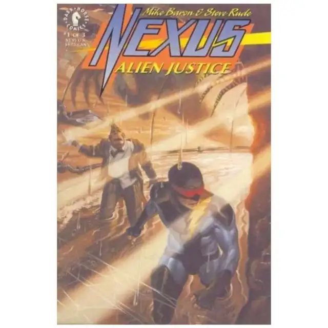 Nexus: Alien Justice #1 in Near Mint minus condition. Dark Horse comics [c&