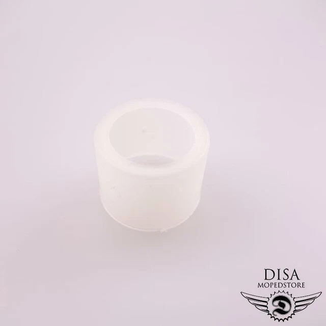 5 Lenkrollen-Buchsenhülsen – 33x16 Mm, Weiß, Innendurchmesser 8 Mm, Aus Kunststoff, Für Rollenachse, Geräuschdämpfend